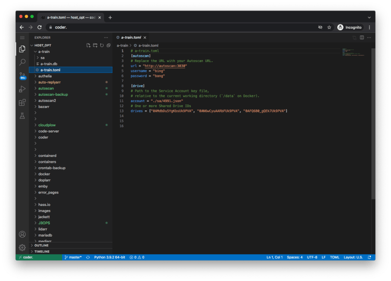 Code Server For Easier File Editing Docs Saltbox Dev - 4K Light Photos for Desktop