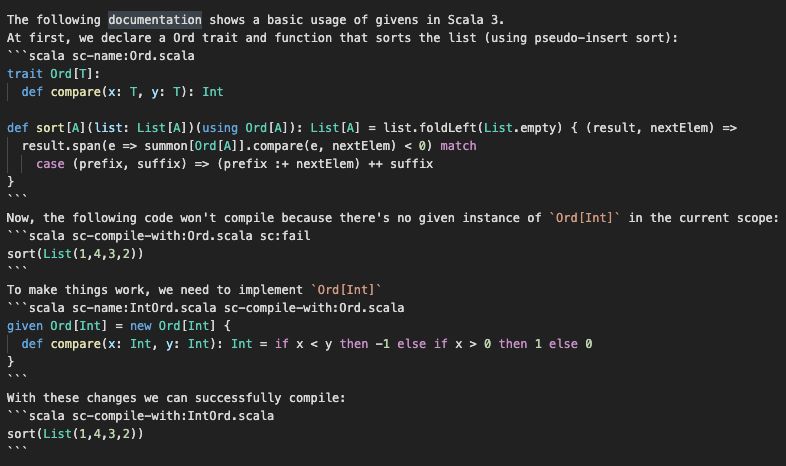 Snippet Checking Scaladoc Scala Documentation - Ultra HD HD Nature Images | Free Download