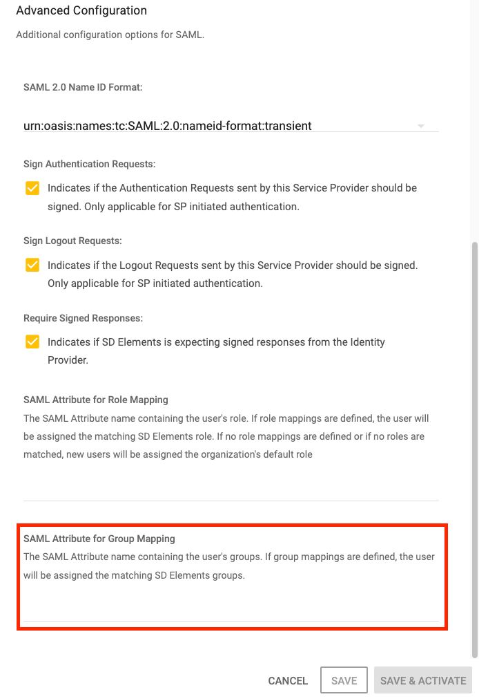 Saml Group And Role Mapping Sd Elements User Guide - Best Nature Illustrations in Desktop
