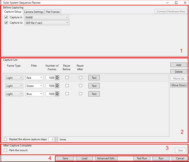 Automated Imaging In Sharpcap - Minimal Illustration Collection - Ultra HD Quality