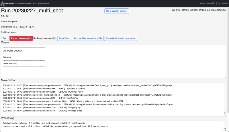 Session Browser Smartscope - Retina Geometric Illustrations for Desktop