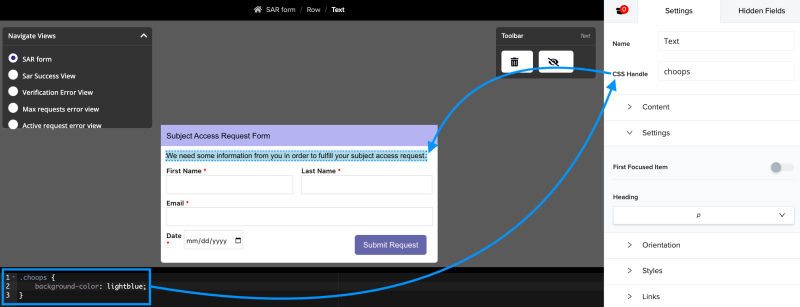 Required Subject Access Request Sar Form Components Sourcepoint - High Quality Minimal Illustration - 8K
