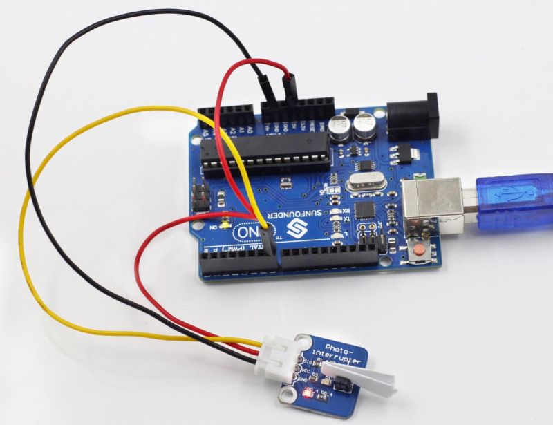 Lesson 16 Photo Interrupter Sunfounder Sensor Kit V2 For Arduino Documentation - Premium Gradient Texture Gallery - HD