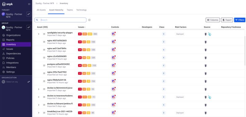 Snyk Sysdig - Mobile Ocean Arts for Desktop