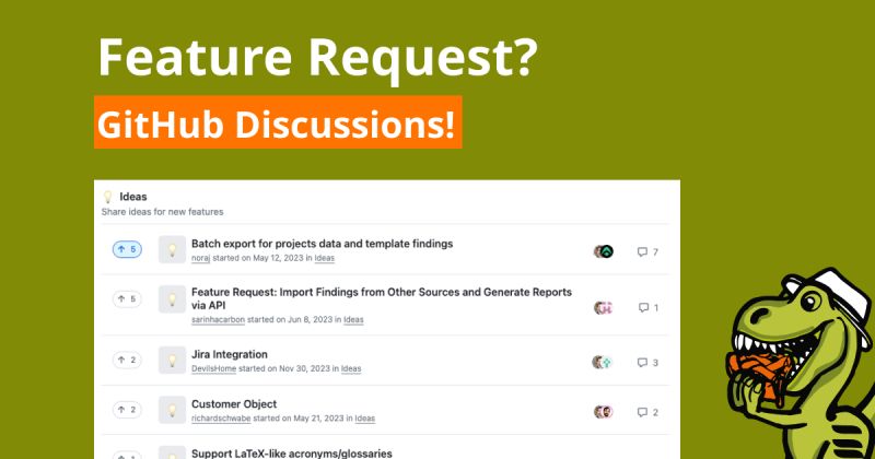 Feature Request Github Discussions Sysreptor - Gorgeous Dark Picture - HD