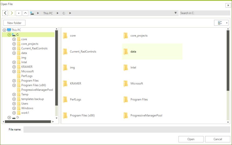 Common File Dialogs Telerik Ui For Winforms - Creative High Resolution Space Images | Free Download