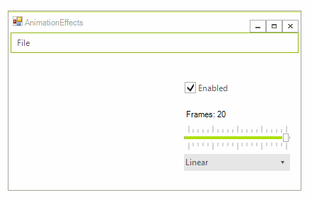 Animation Effects Winforms Dropdownlist Control Telerik Ui For Winforms - Download Classic Nature Illustration | Retina