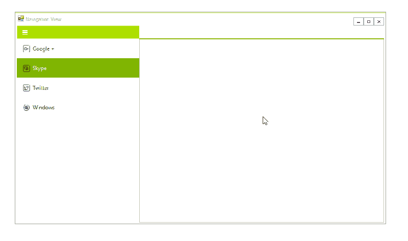 Display Modes Navigation View Telerik Ui For Winforms - Premium Mobile Geometric Arts | Free Download