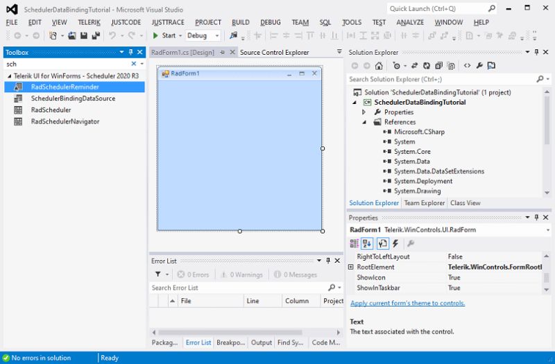 Scheduler Data Binding Tutorial Telerik Ui For Winforms - Gradient Patterns - Creative Ultra HD Collection