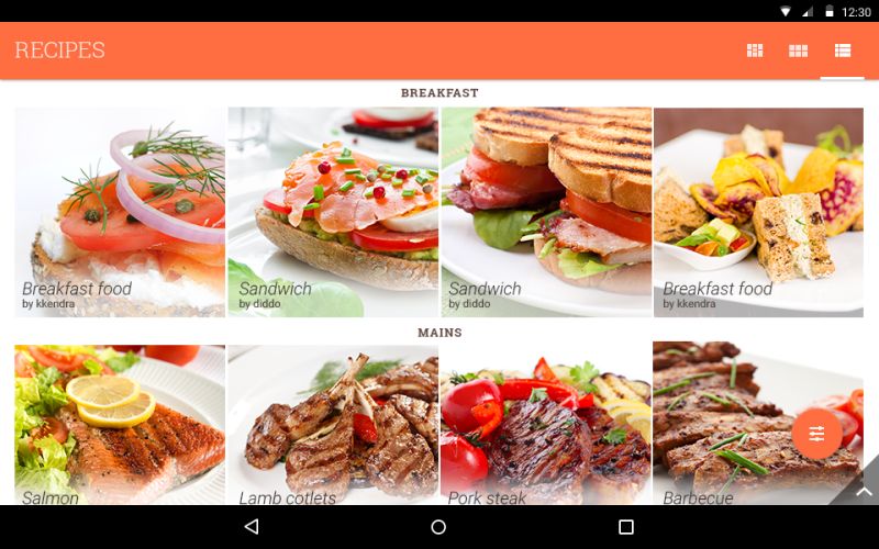 Radlistview Overview Telerik Ui For Xamarin Android Documentation - Perfect Mobile Sunset Textures | Free Download
