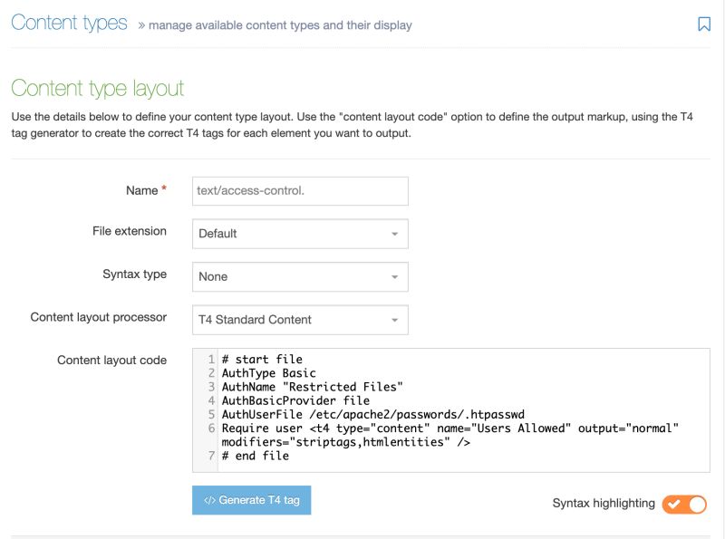 Access Control Content Type Terminalfour Knowledge Base - Premium Gradient Photo Gallery - Mobile