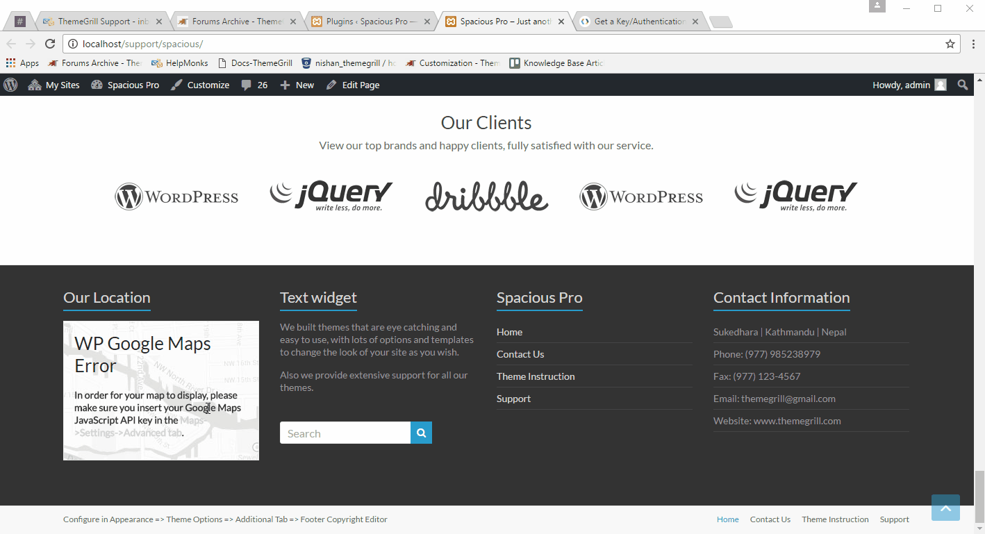 · in the top left, click + . How To Generate A Google Map Api Key Themegrill Docs