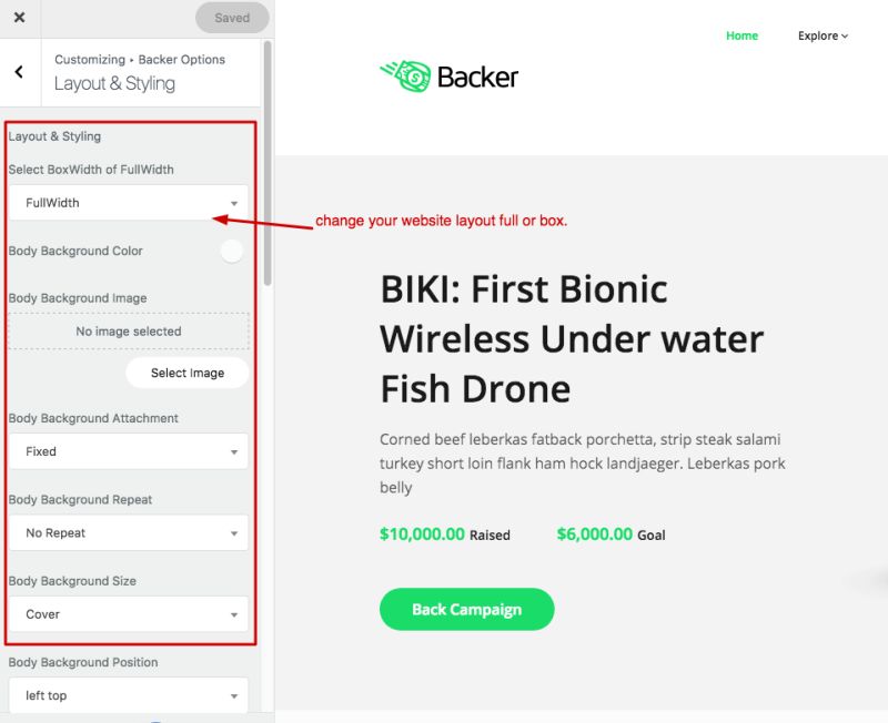 Documention Frontend Customization - Sunset Wallpapers - Amazing Full HD Collection