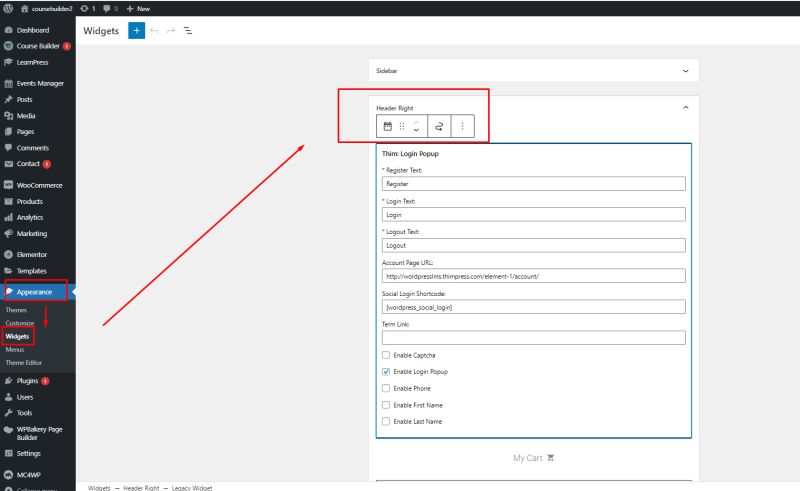 Header Edit With Elementor Page Builder Thimpress Docs - Best Geometric Photos in High Resolution