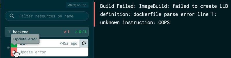 Web Ui Crashes If Resource Doesn T Exist Issue 1785 Tilt Dev Tilt - Ocean Designs - Incredible Full HD Collection
