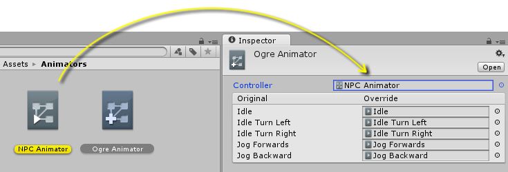 First Look At Using An Animator Override Controller Talk Gamedev Tv - Mountain Picture Collection - Mobile Quality