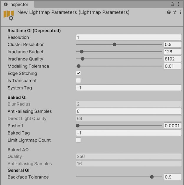 Unity Manual Lightmap Parameters Asset - Best Nature Pictures in 8K