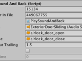 Unity Manual Inspector Options
