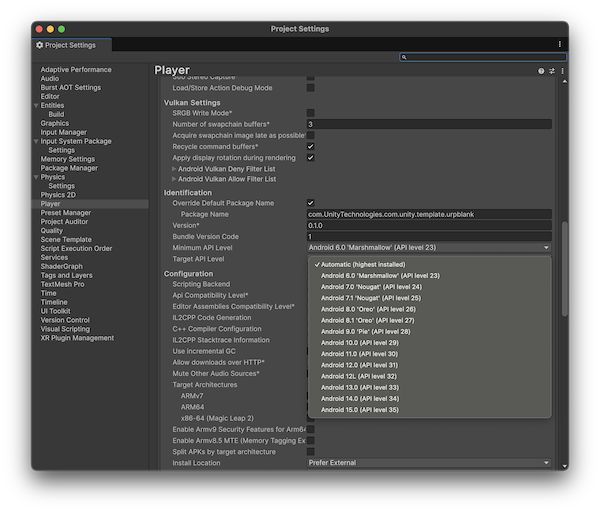 Unity Manual Set Up The Android Sdk Target Api - Minimal Pictures - Modern HD Collection