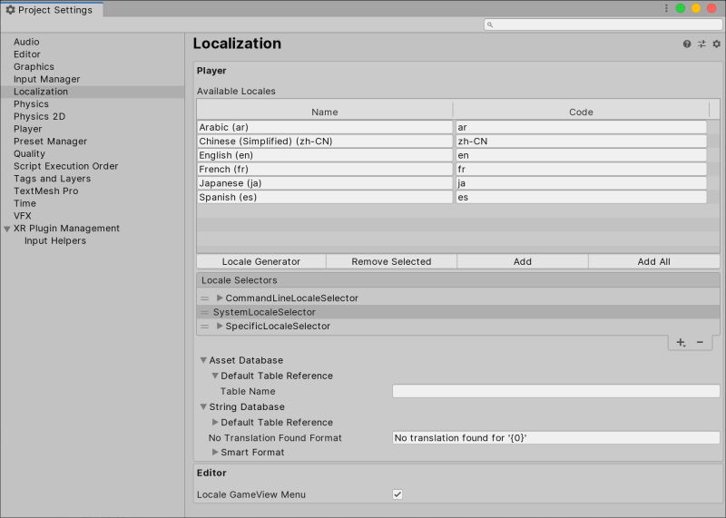 Localization Settings Localization 1 0 5 - Best Gradient Textures in Retina