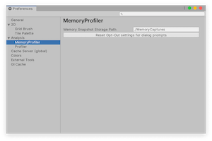 Memory Profiler Window Controls Reference Memory Profiler 1 1 0 Pre 1 - Best Light Textures in Mobile