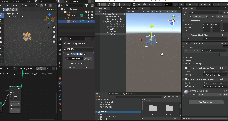 Animation Geometry Nodes 3 0 Controlling Values For Individual Instances Using Proximity - Mountain Wallpapers - Modern Mobile Collection