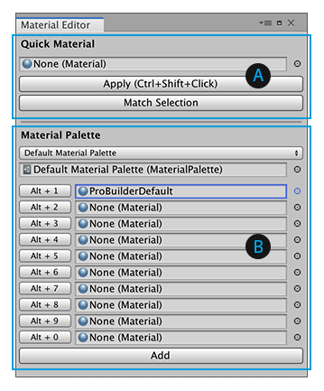 Material Editor Window Probuilder 5 2 4 - Minimal Background Collection - Full HD Quality