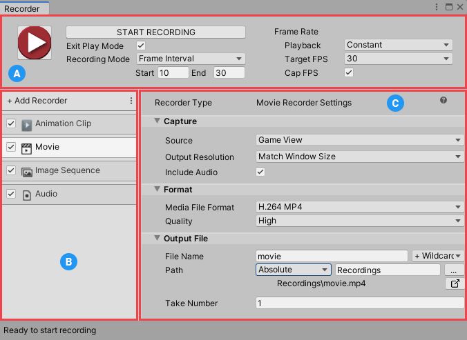 The Recorder Window Has The Following Sections - Best Vintage Arts in Mobile