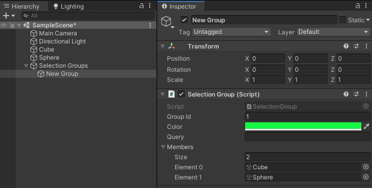 The Selection Groups Window Selection Groups 0 10 1 Preview - Download Professional Dark Background | 8K