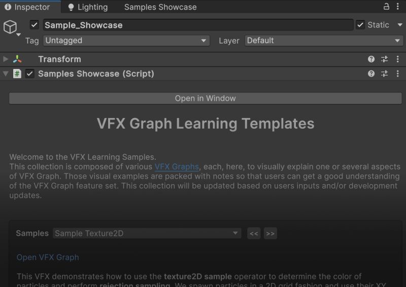 Learning Templates Sample Content Visual Effect Graph 17 0 4 - Best Gradient Textures in 4K