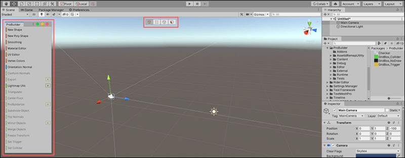 The Probuilder Menu Probuilder 5 0 7 - Space Image Collection - 4K Quality