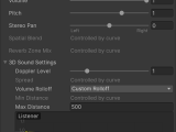 Unity Manual Audio Source