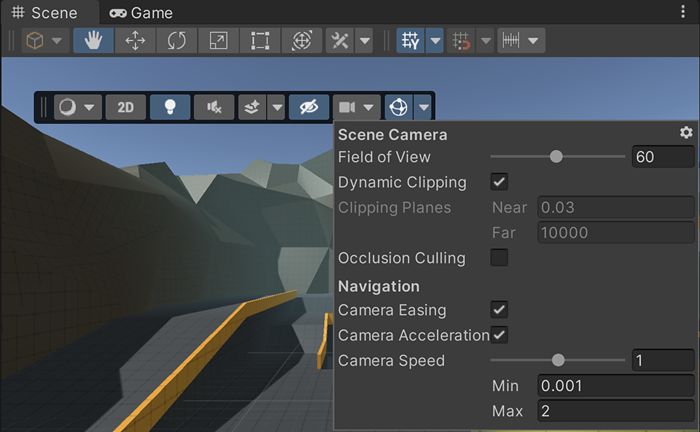 The Scene View Unity Manual - High Quality Light Pattern - Retina