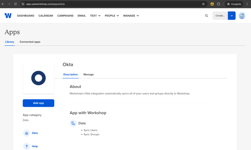 How To Connect Okta To Workshop Workshop - Full HD Dark Patterns for Desktop