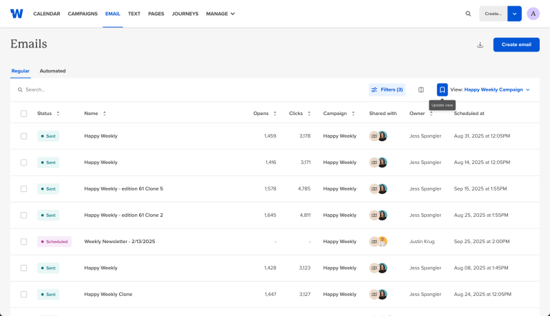 Saved Views Workshop - Gradient Patterns - Ultra HD High Resolution Collection