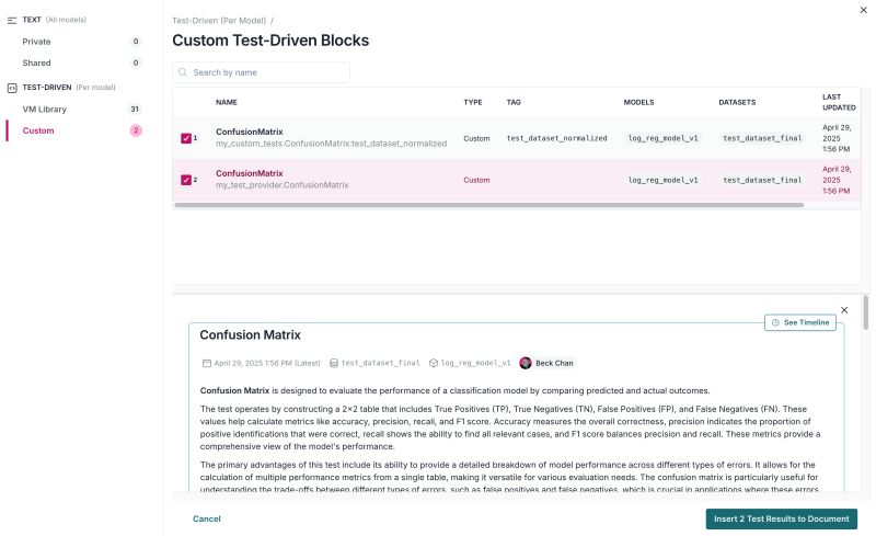 Validmind For Model Development 3 Integrate Custom Tests Validmind - Elegant Light Photo - Full HD