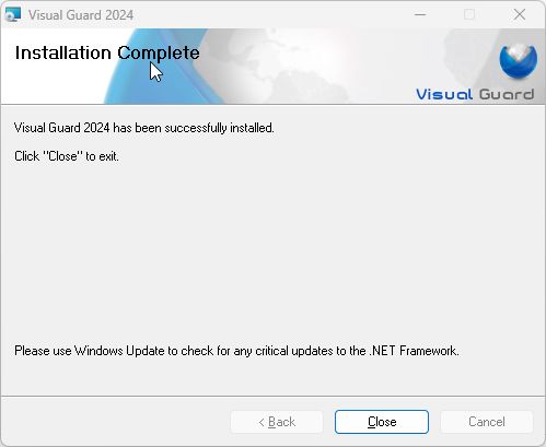 Installation Guide Visual Guard - Desktop Minimal Arts for Desktop