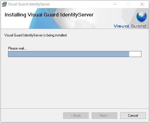 Installation Setup Visual Guard - Download Modern Dark Design | High Resolution