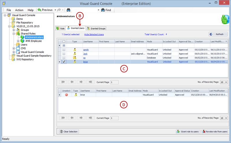 View Edit Granted User List Visual Guard - Creative Ocean Illustration - Mobile