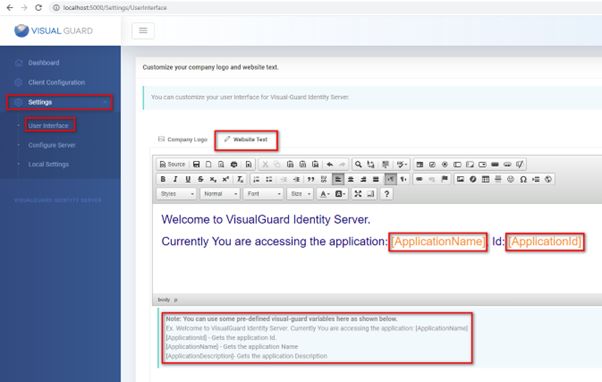 User Interface Visual Guard - HD Light Patterns for Desktop