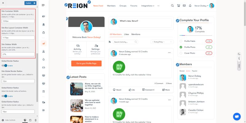 Site Layouts Wbcom Designs Theme Plugin Docs - Download Creative Space Background | Desktop