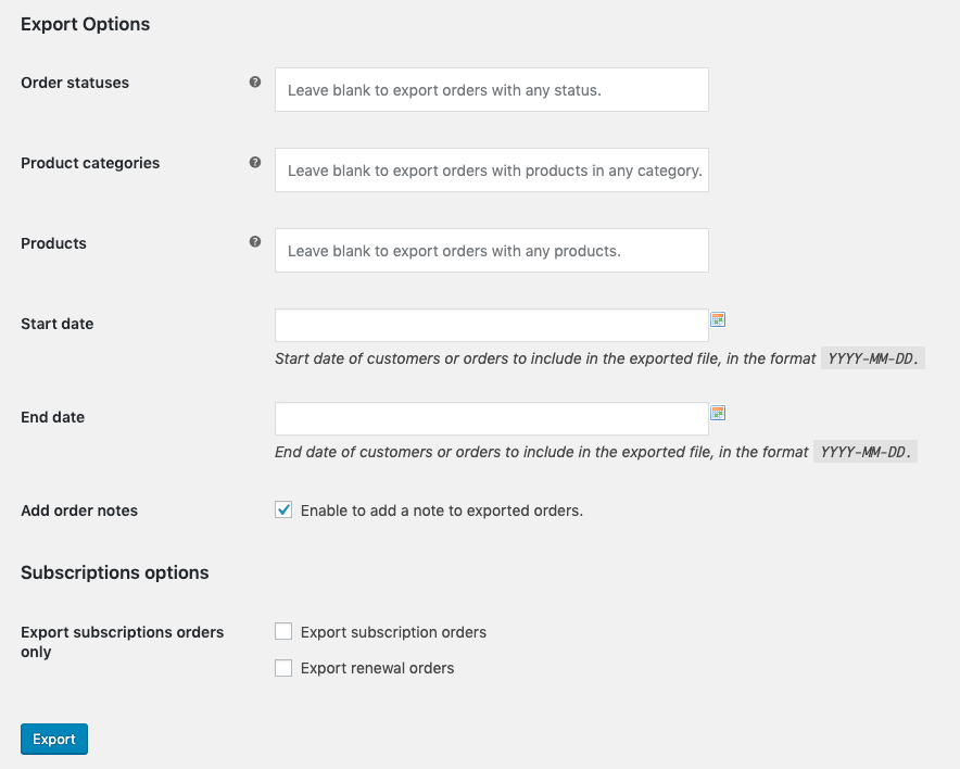 Woocommerce Customer Order Coupon Export Woocommerce Docs