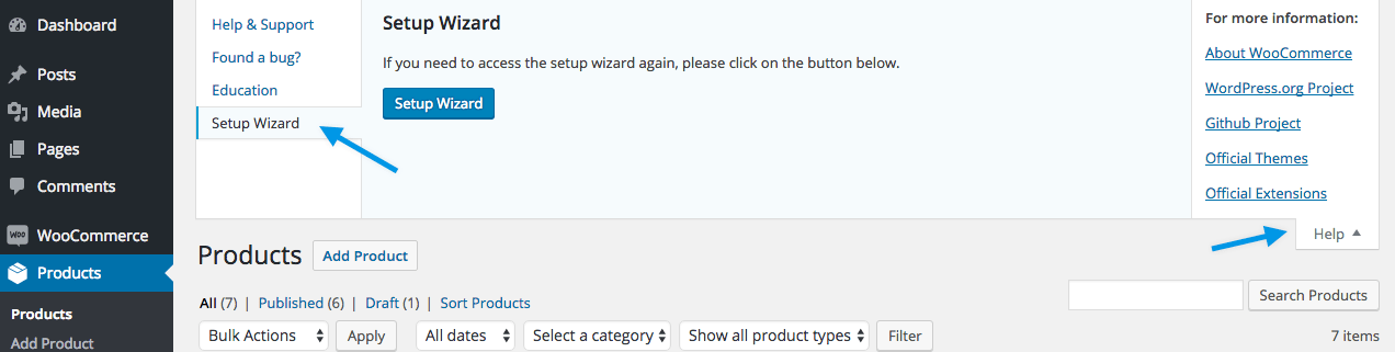 setup wizard re-run