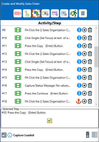 Editing Step Actions And Parameters In Business Capture - Colorful Background Collection - Ultra HD Quality