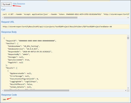 Generating A Token In Certify Results Api - Elegant Space Art - Mobile