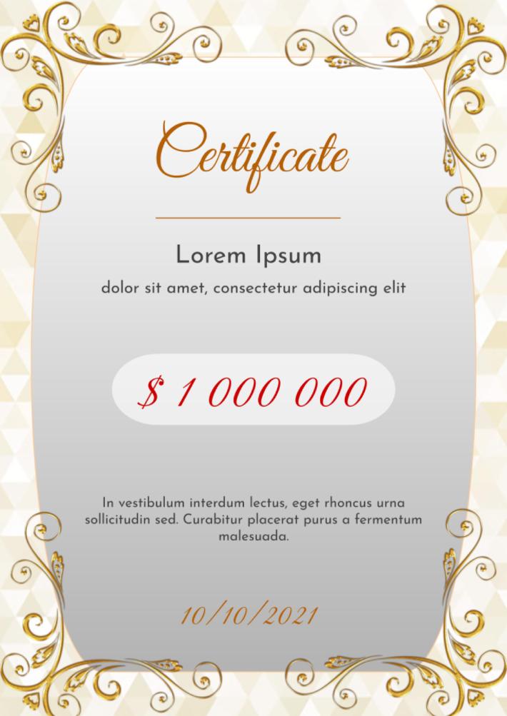 6 free certificate templates for google docs docs slides
