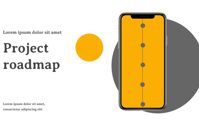 Project Roadmap Template – Free Google Slides Template - NEW!