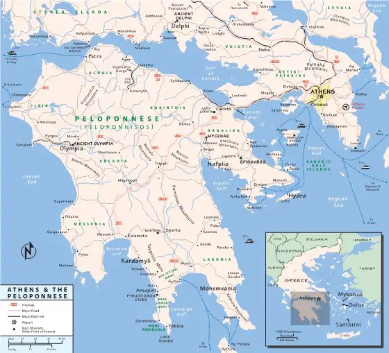 Peloponnese Map Pdf DocsLib Peloponnese Map Pdf