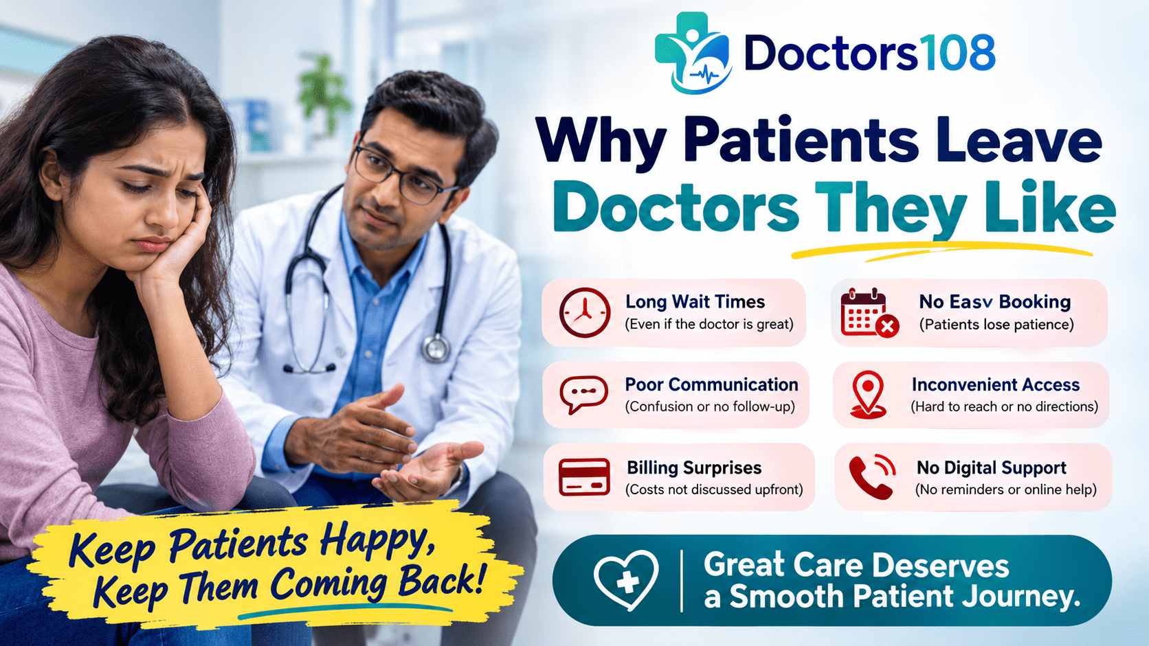Why Patients Leave Doctors They Like