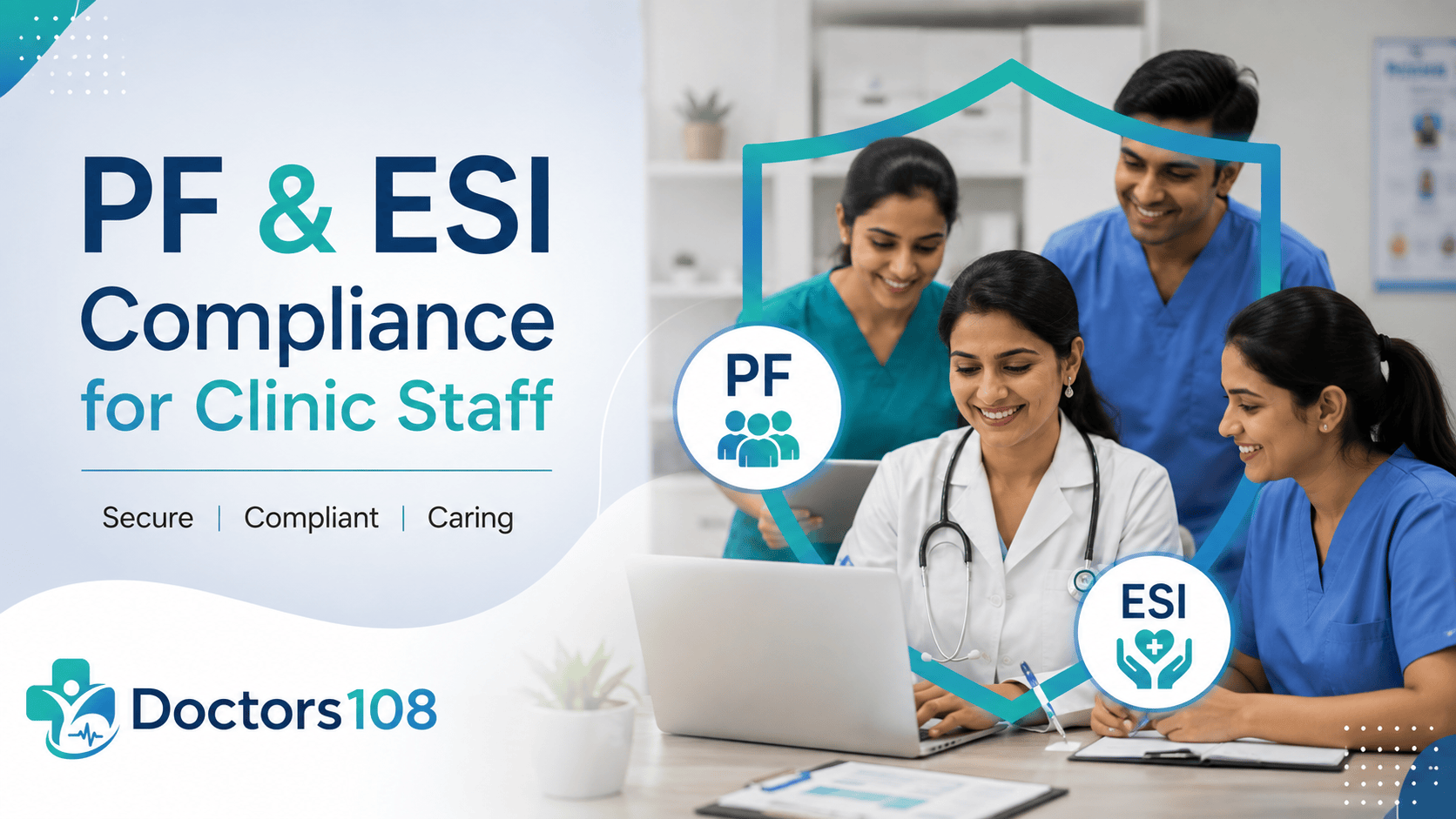 PF and ESI Compliance for Clinic and Hospital Staff